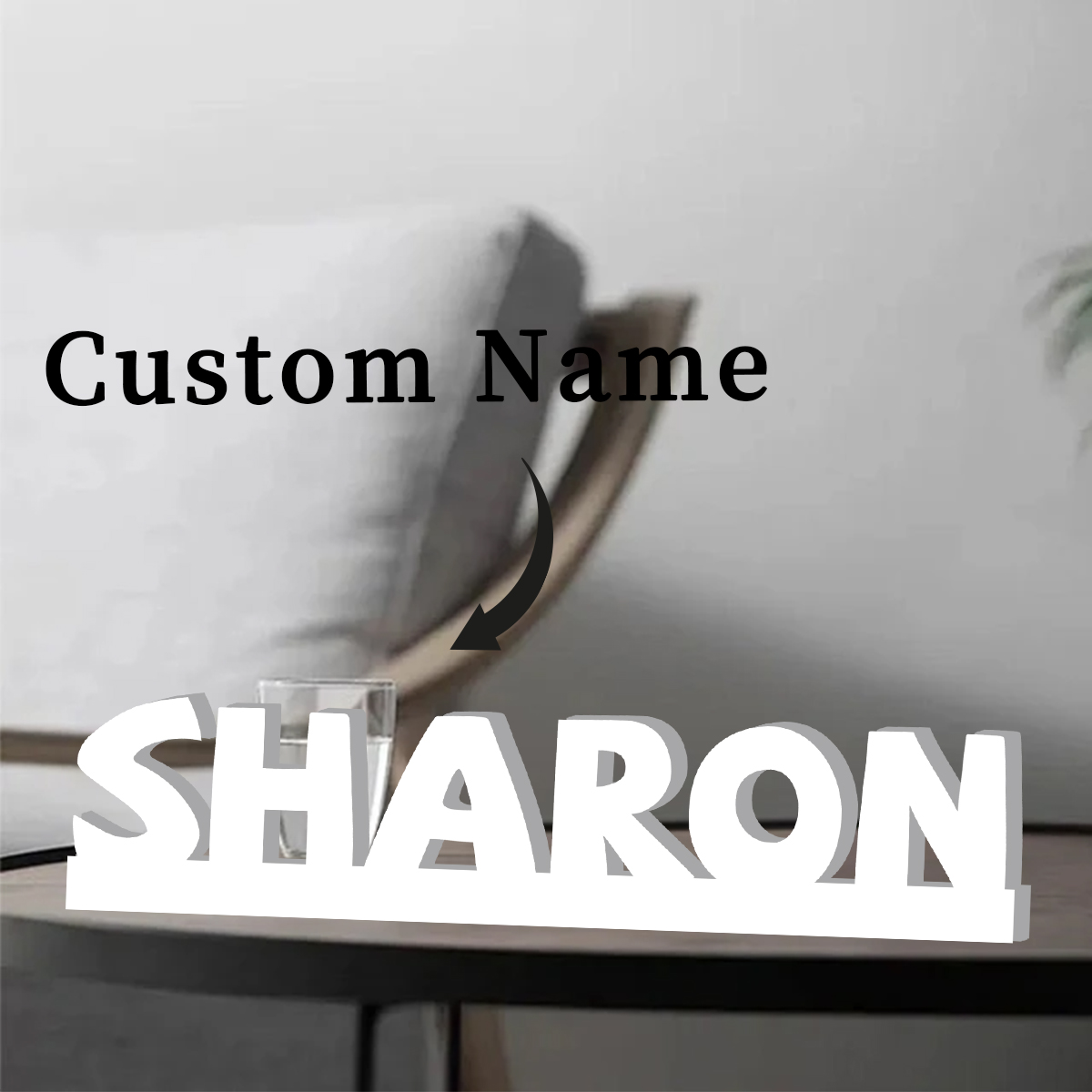 Home Decor Ideas - Personalized Plaque,Home Decor,PVC Ornament, All Season,Anniversary