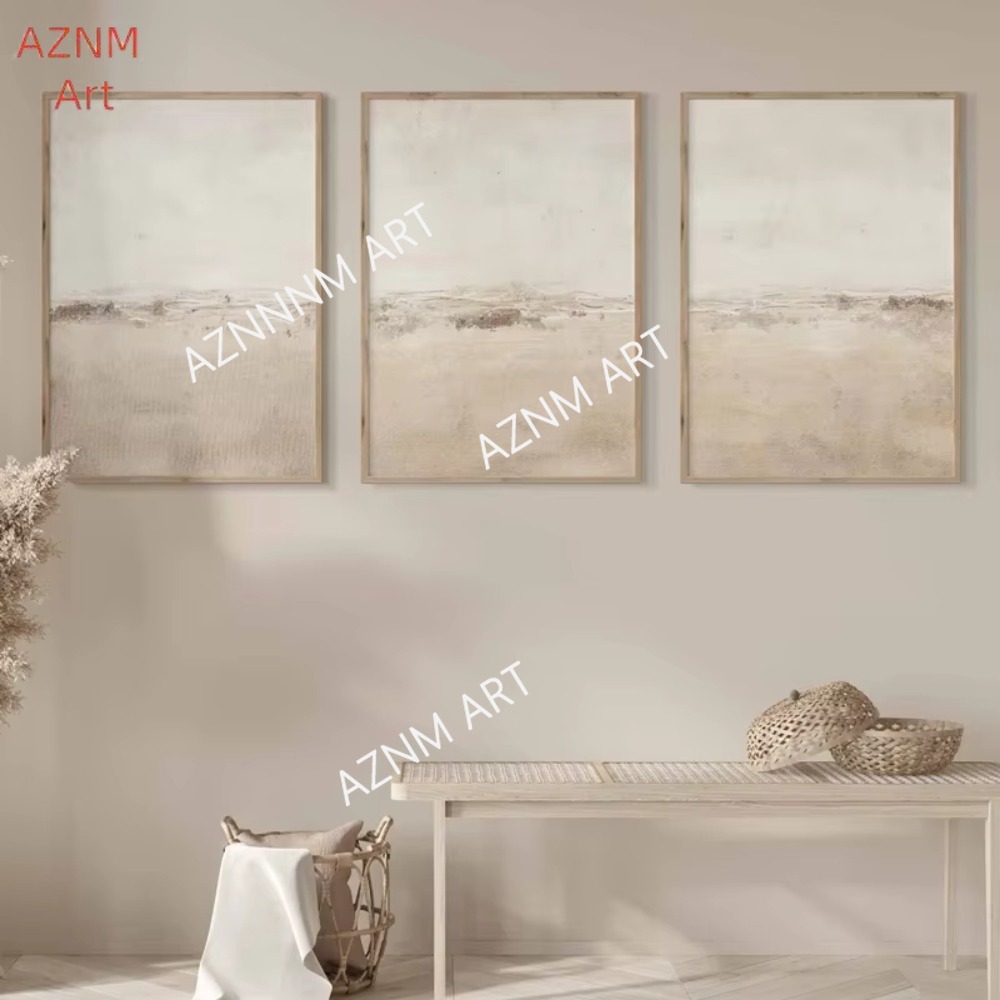 Home Decor Japandi - 1/3pcs Abstract Simple Neutral Posters and