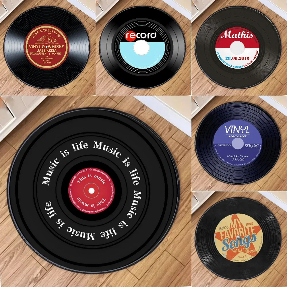 Home Decor Living Room Ideas - 1pc Luxury Vinyl Record Ideas Pattern