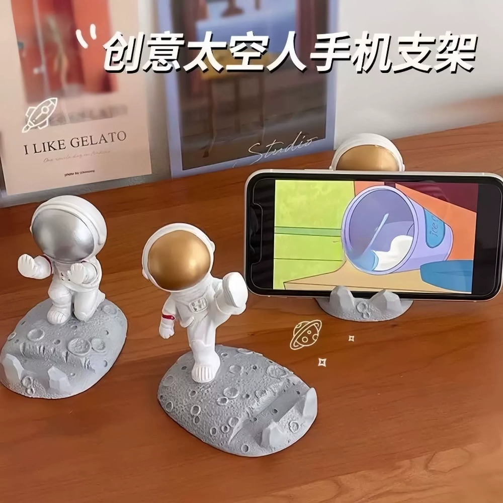 Home Decor Unique - Unique Astronaut Phone Stand Spaceman Action