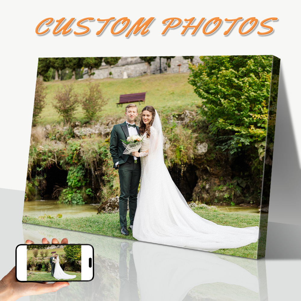 Home Decor Ideas - 1pc big size canvas custom photo,personalized