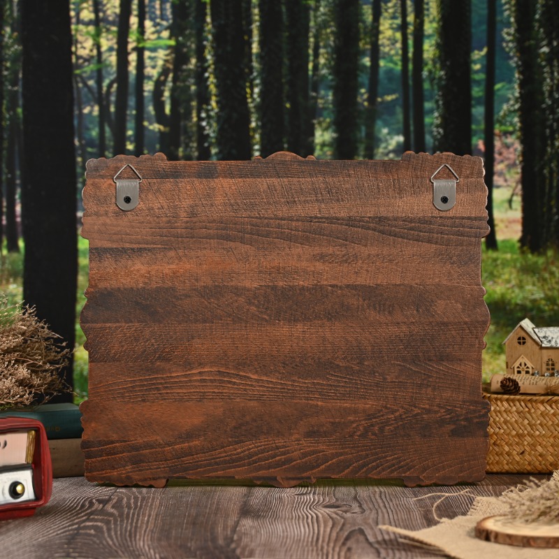 Handcrafted Wooden Relief Wall - Home Decor Frames avaliação e preço