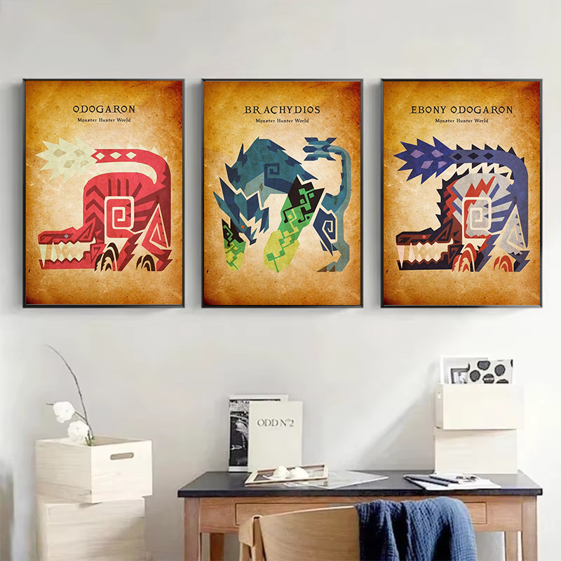 Japanese Game Animated Vintage - Home Decor Japandi avaliação e preço