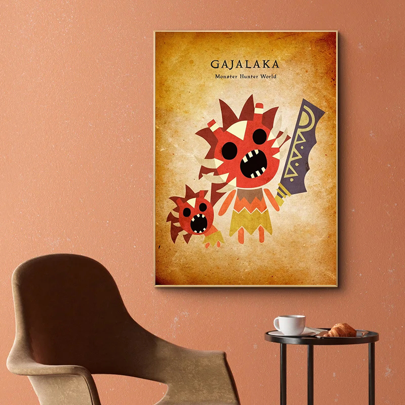 Japanese Game Animated Vintage - Home Decor Japandi avaliação e preço
