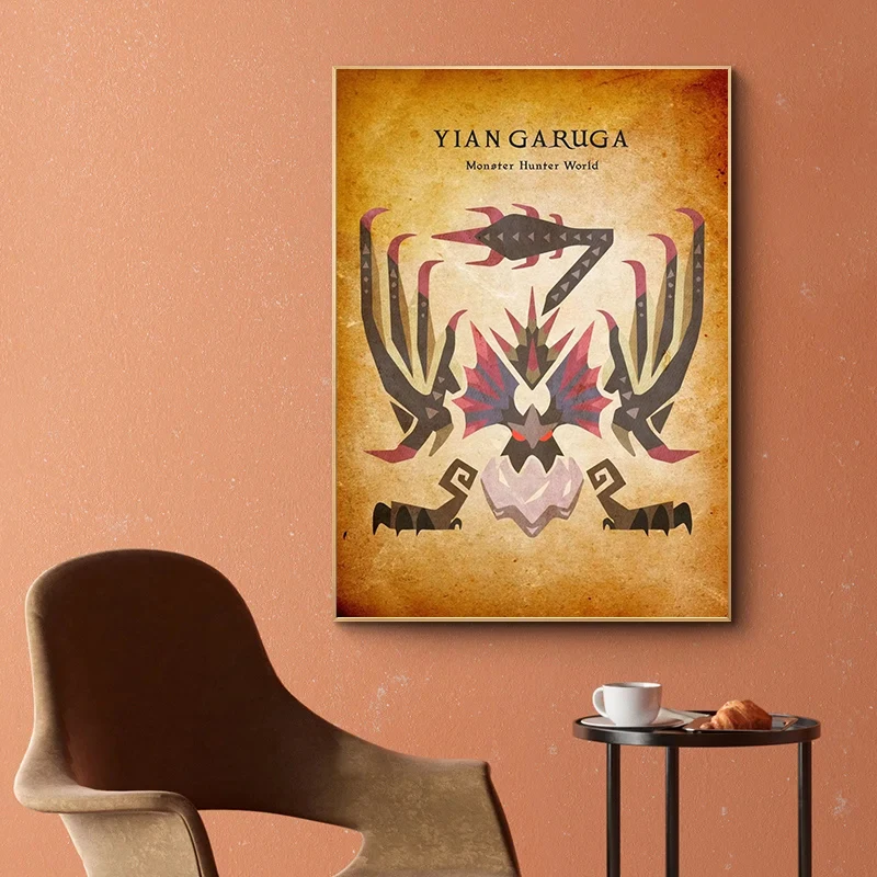Japanese Game Animated Vintage - Home Decor Japandi avaliação e preço