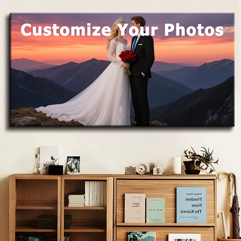 1pc Personalized Custom Photo  - Home Decor Frames avaliação e preço