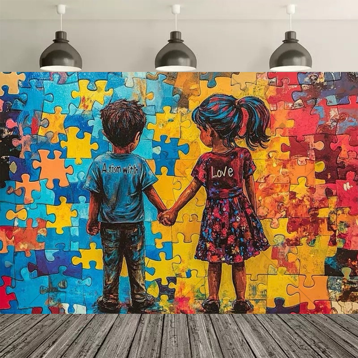 Autism Acceptance Theme Party  - Home Decor Theme avaliação e preço