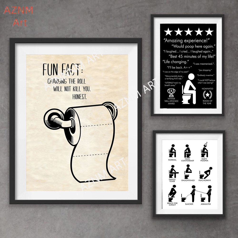 Wall Art Canvas Painting Funny - Home Decor Japandi avaliação e preço