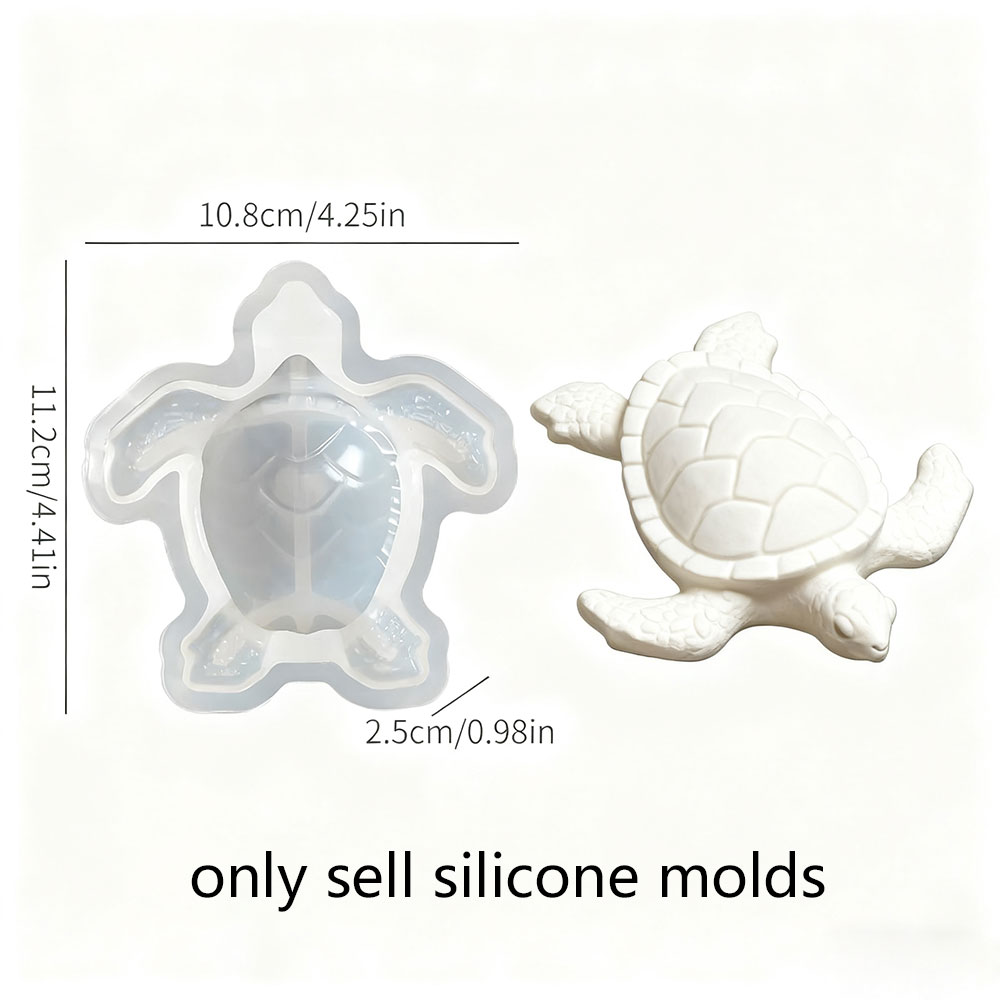 3D Sea Turtle Epoxy Resin Mold - Home Decor Diy Ideas avaliação e preço