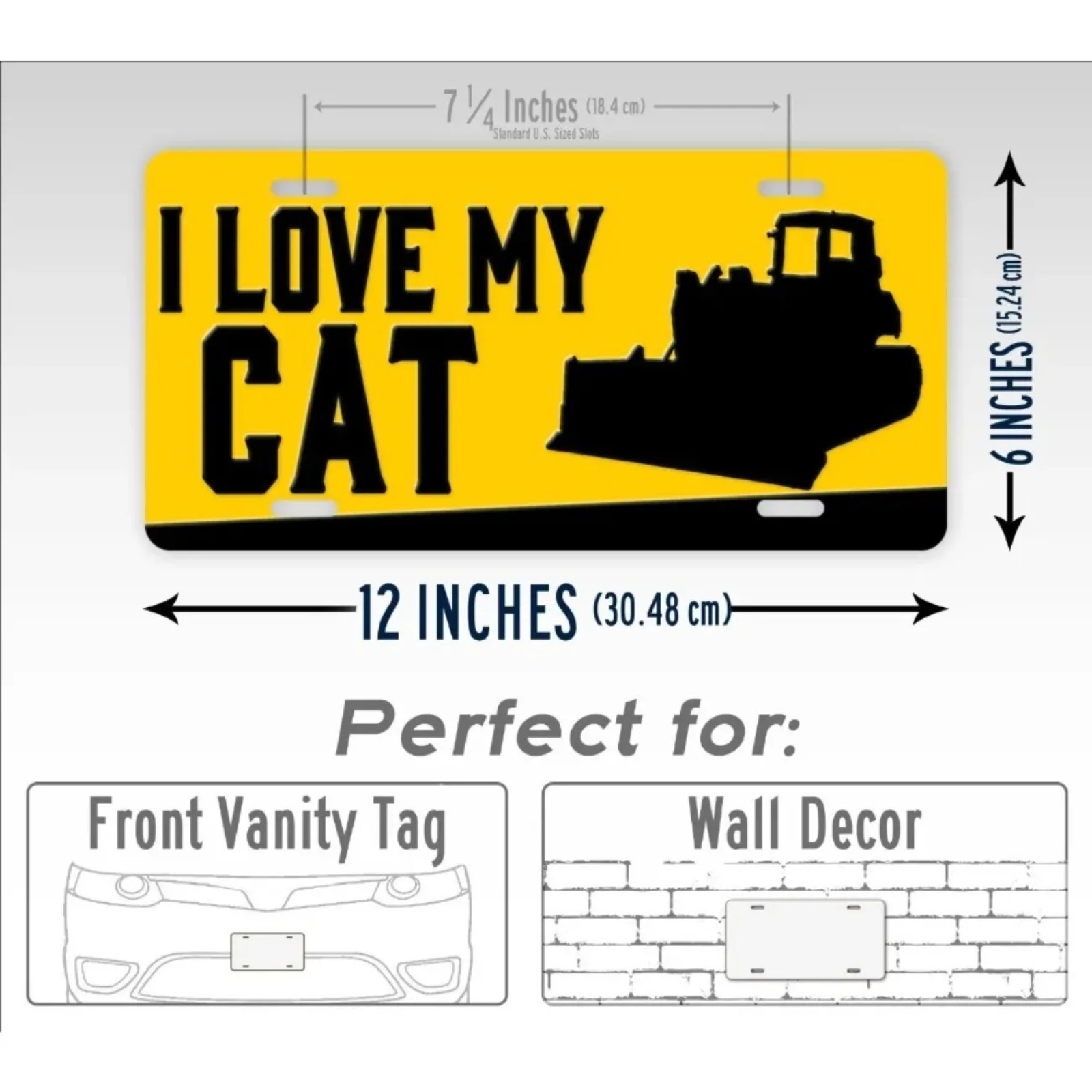 1PC 2D Flat Customizable Bulld - Home Decor Theme avaliação e preço