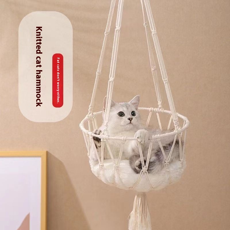 Winter Cat Window Perch, Cat H - Woven Wall Basket avaliação e preço