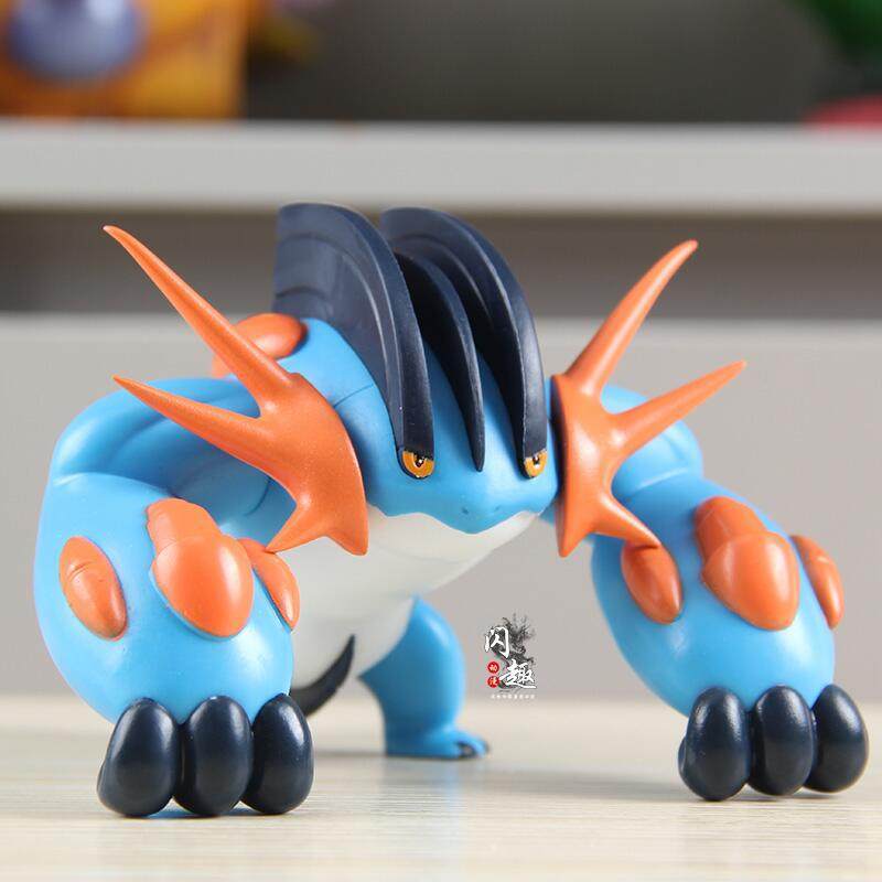 ​​9cm Mega Swampert Anime Figu - Home Decor Unique avaliação e preço