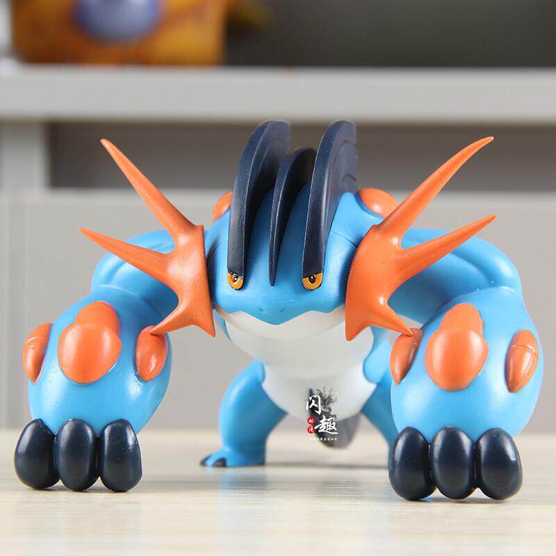 ​​9cm Mega Swampert Anime Figu - Home Decor Unique avaliação e preço