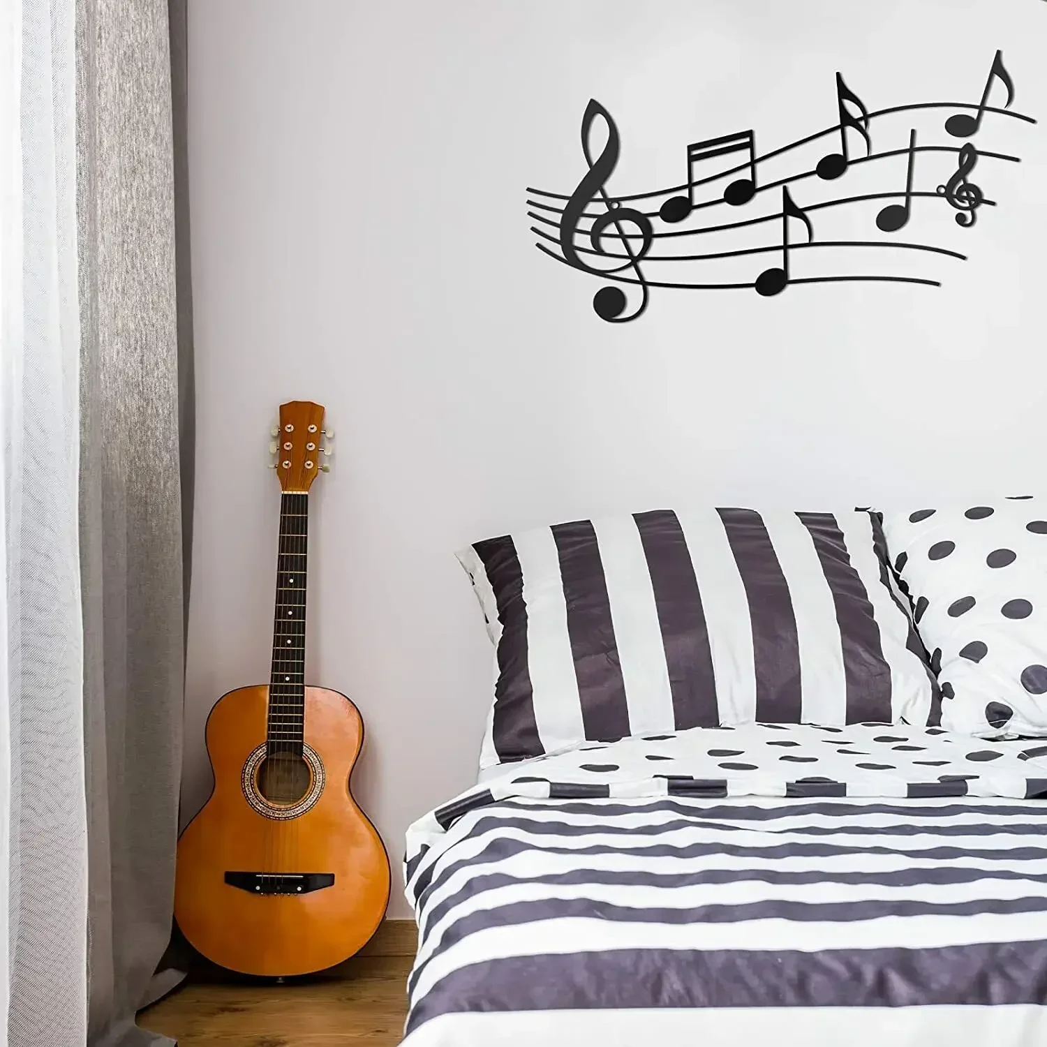 Music Note Wall Decor Metal Mu - Home Decor Theme avaliação e preço