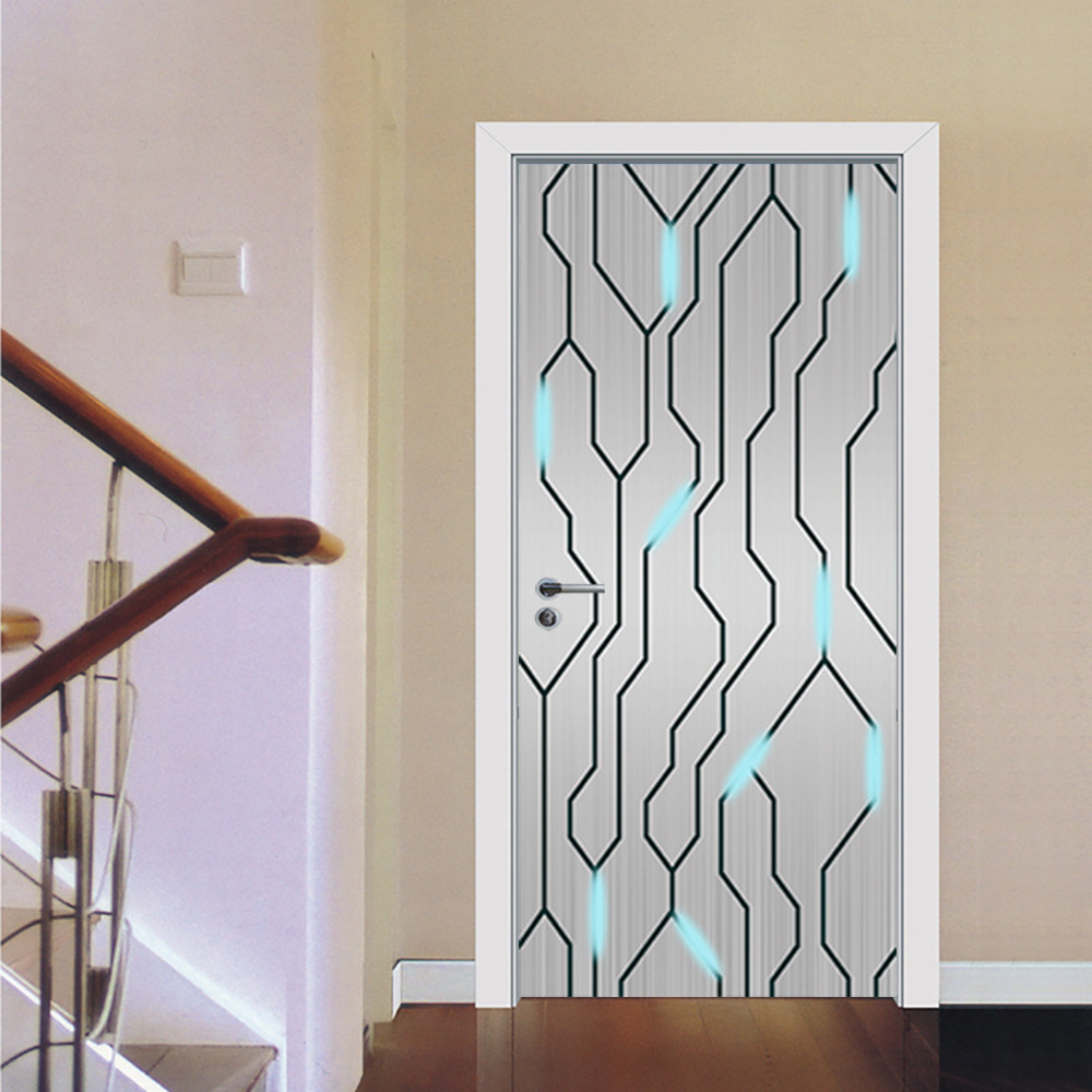 Modern Door Sticker Simulate G - Home Decor On Sale avaliação e preço