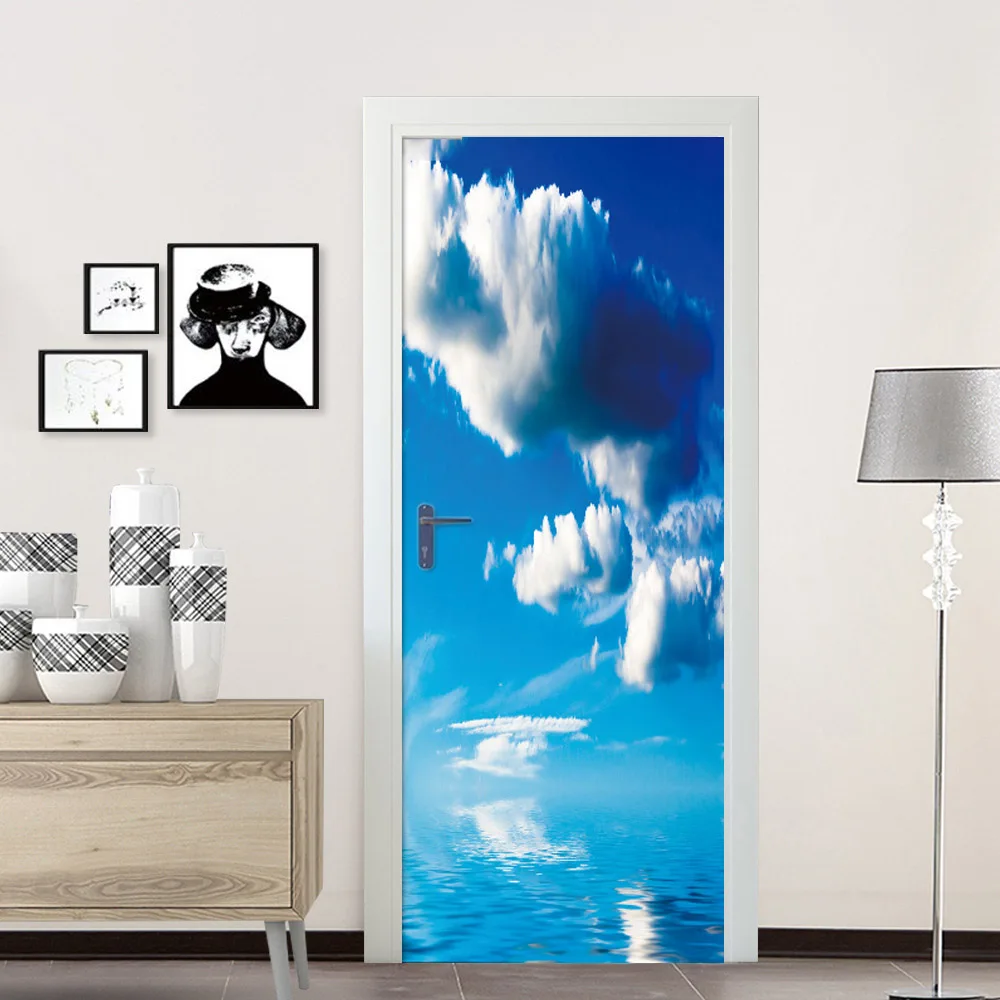 3D Sea View Beach Sea Gate sti - Home Decor On Sale avaliação e preço