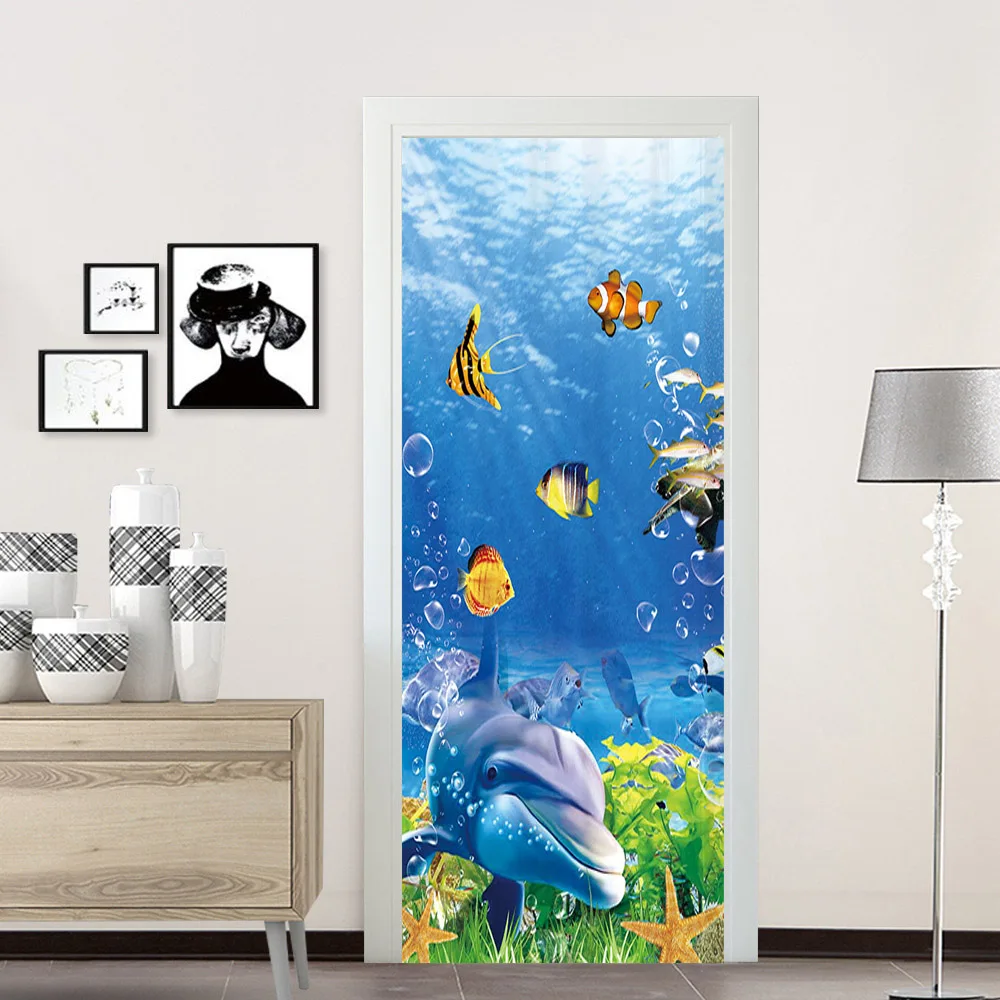 3D Sea View Beach Sea Gate sti - Home Decor On Sale avaliação e preço