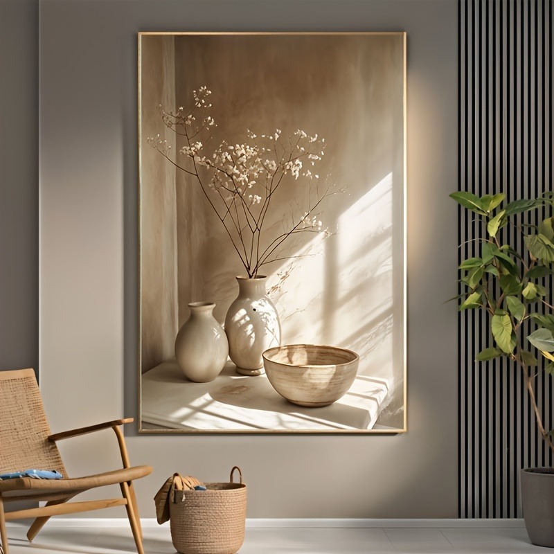 Art Deco Retro Floral Vase Can - Home Decor Vase avaliação e preço
