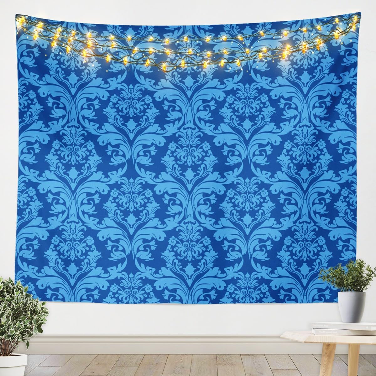 Boho Floral Tapestry for Bedro - Aesthetic Tapestry avaliação e preço