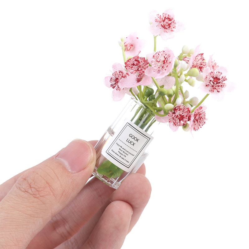 1:12 Dollhouse Miniature Jasmi - Home Decor Vase avaliação e preço