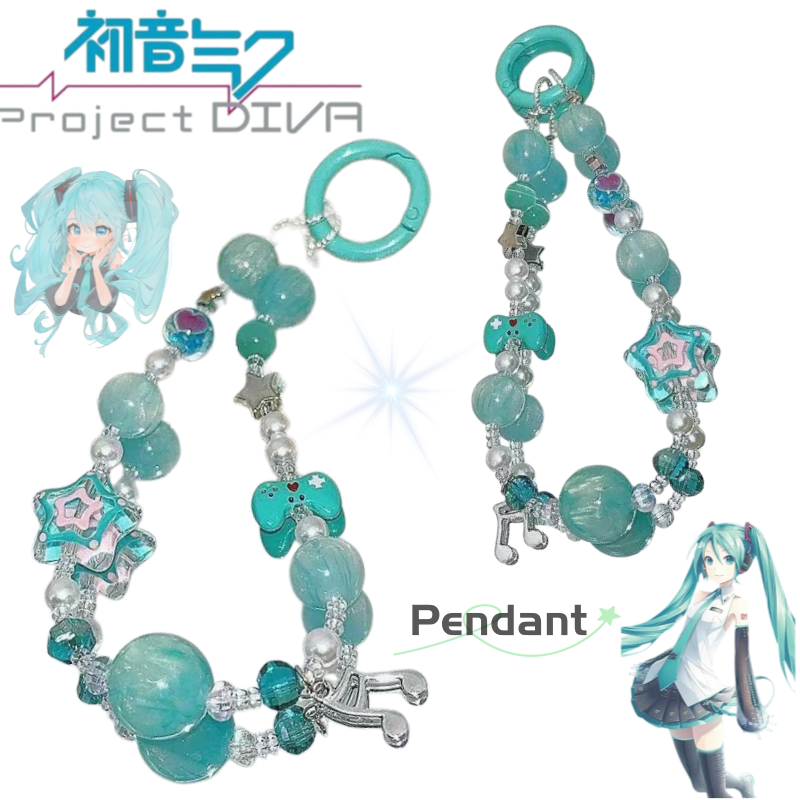 Hatsune Miku Phone chain carto - Home Decor Unique avaliação e preço