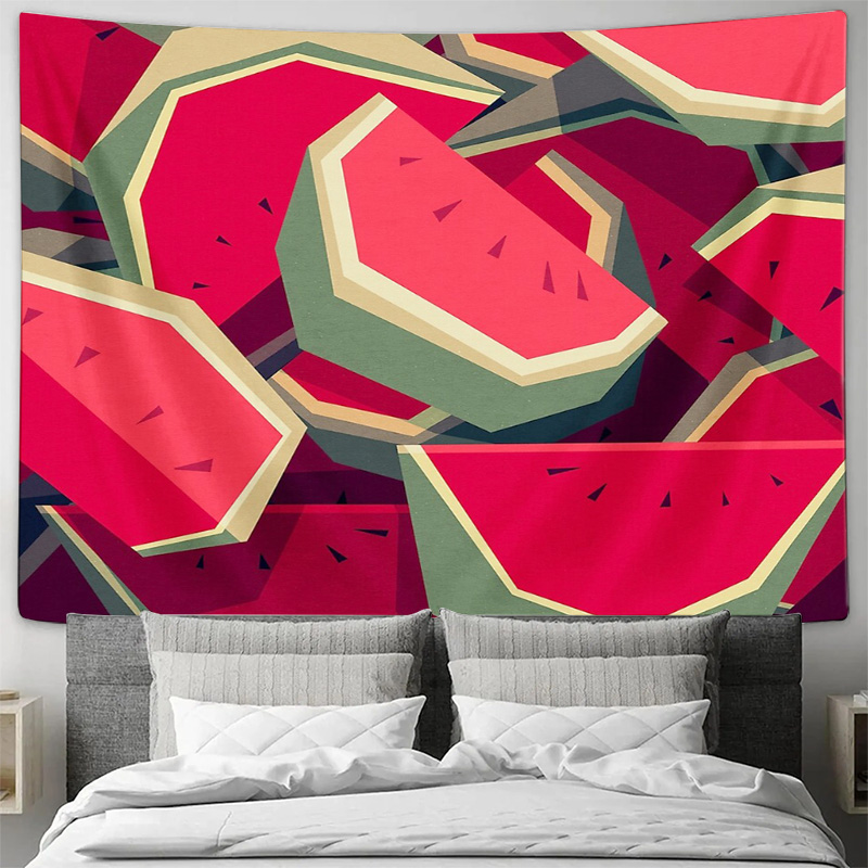 Watermelon Tapestry Wall Hangi - Aesthetic Tapestry avaliação e preço