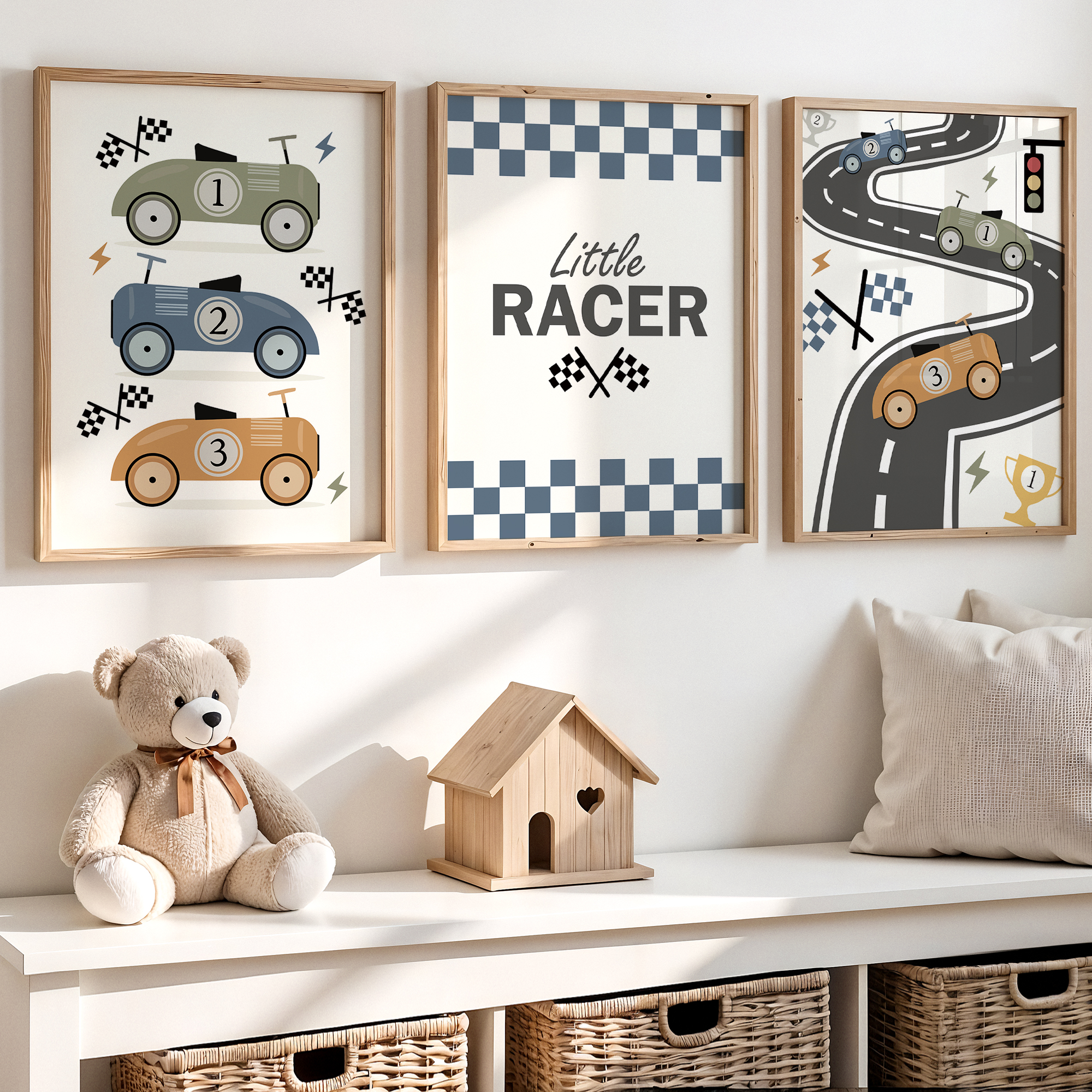 3pcs Minimalist,Cartoon Car Ra - Home Decor Theme avaliação e preço