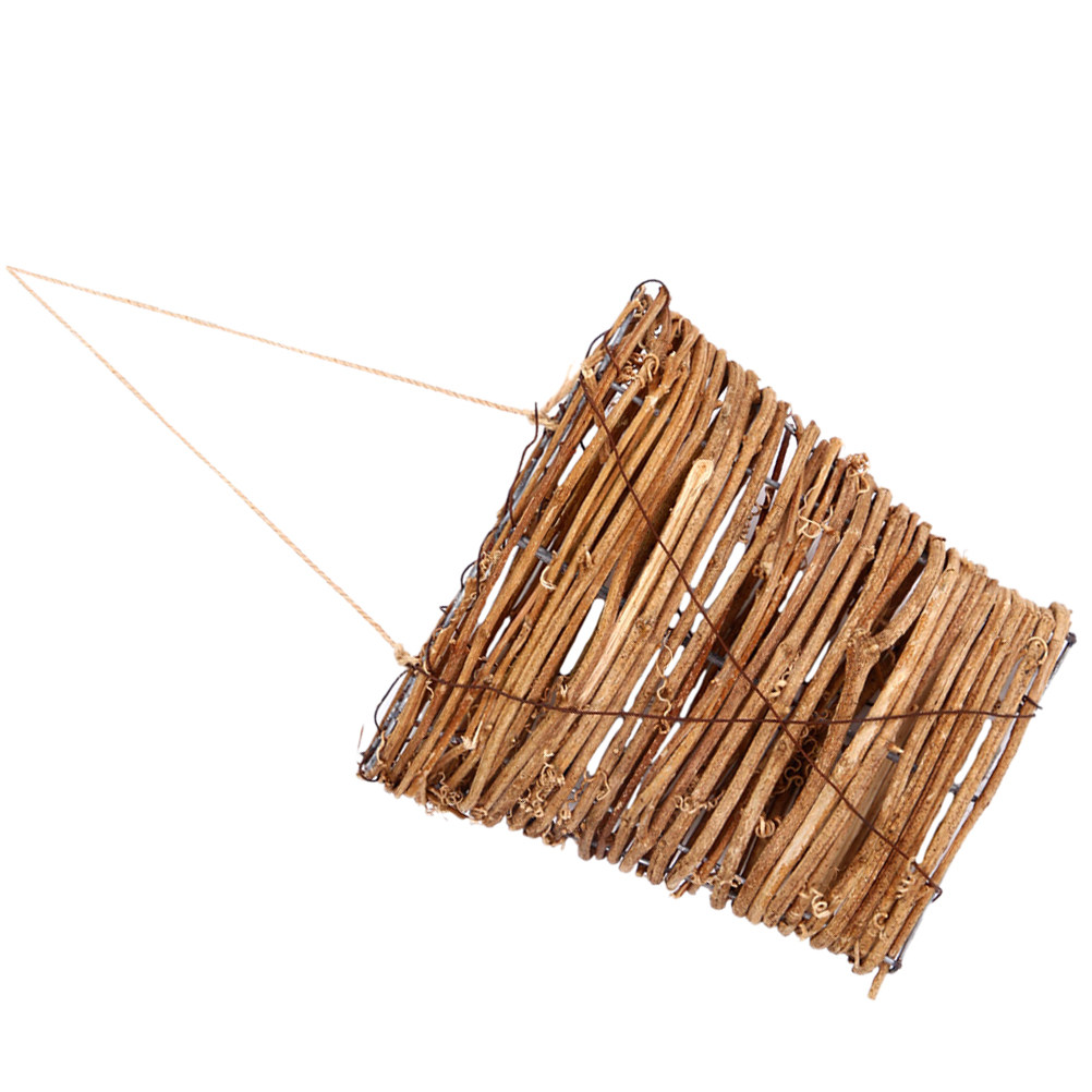 Natural Vine Hanging Basket Wo - Woven Wall Basket avaliação e preço