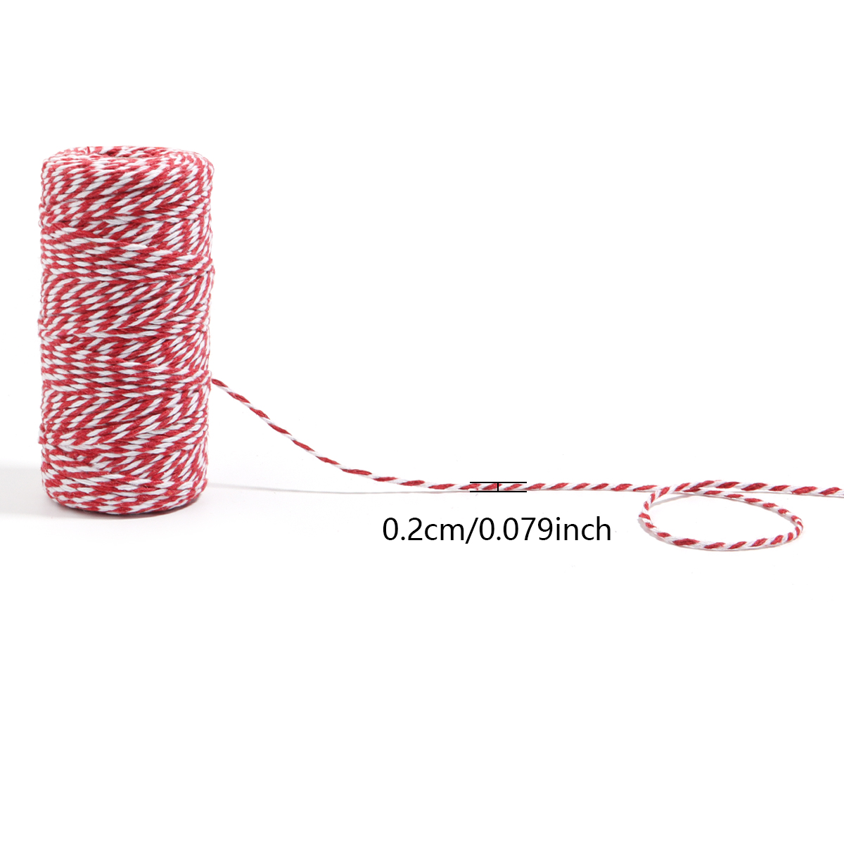 100M/Roll 2mm Bakers Twine Str - Home Decor Ideas avaliação e preço