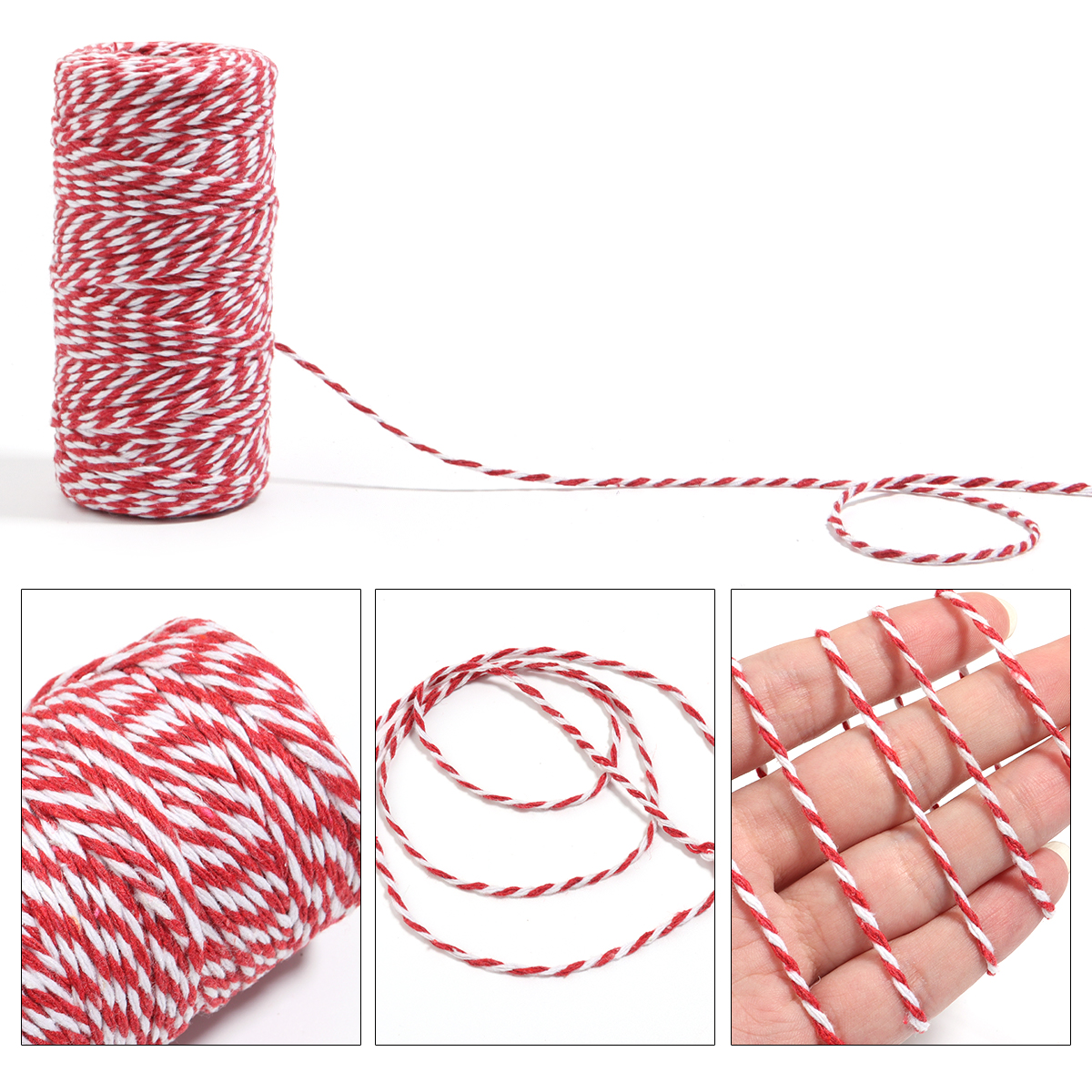 100M/Roll 2mm Bakers Twine Str - Home Decor Ideas avaliação e preço