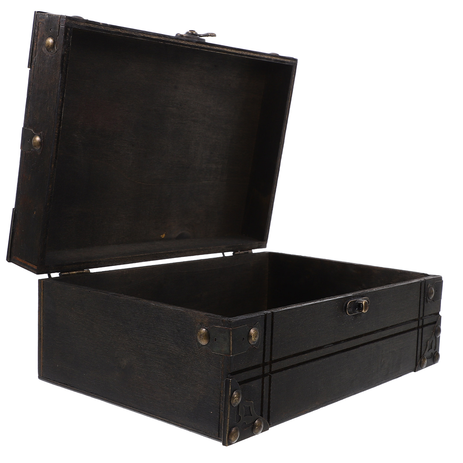 Vintage Wooden Treasure Box Re - Home Decor Vintage avaliação e preço