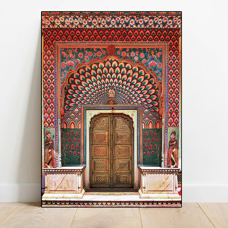 India Jaipur Lotus Gate Door C - Home Decor Jaipur avaliação e preço