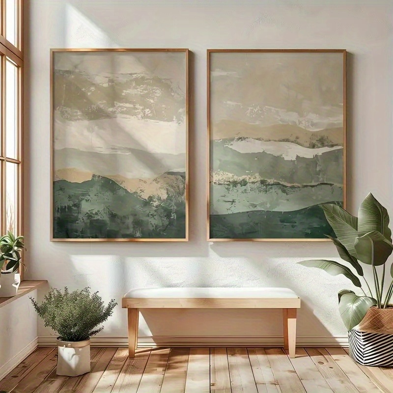 2pcs/set Wabi Sabi Abstract Ge - Home Decor Japandi avaliação e preço