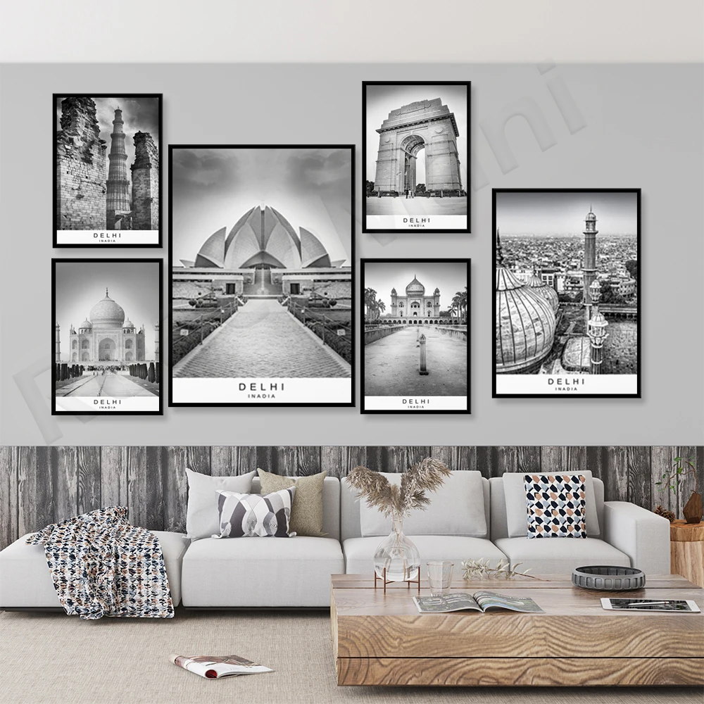 Delhi city printing picture po - Home Decor Delhi avaliação e preço