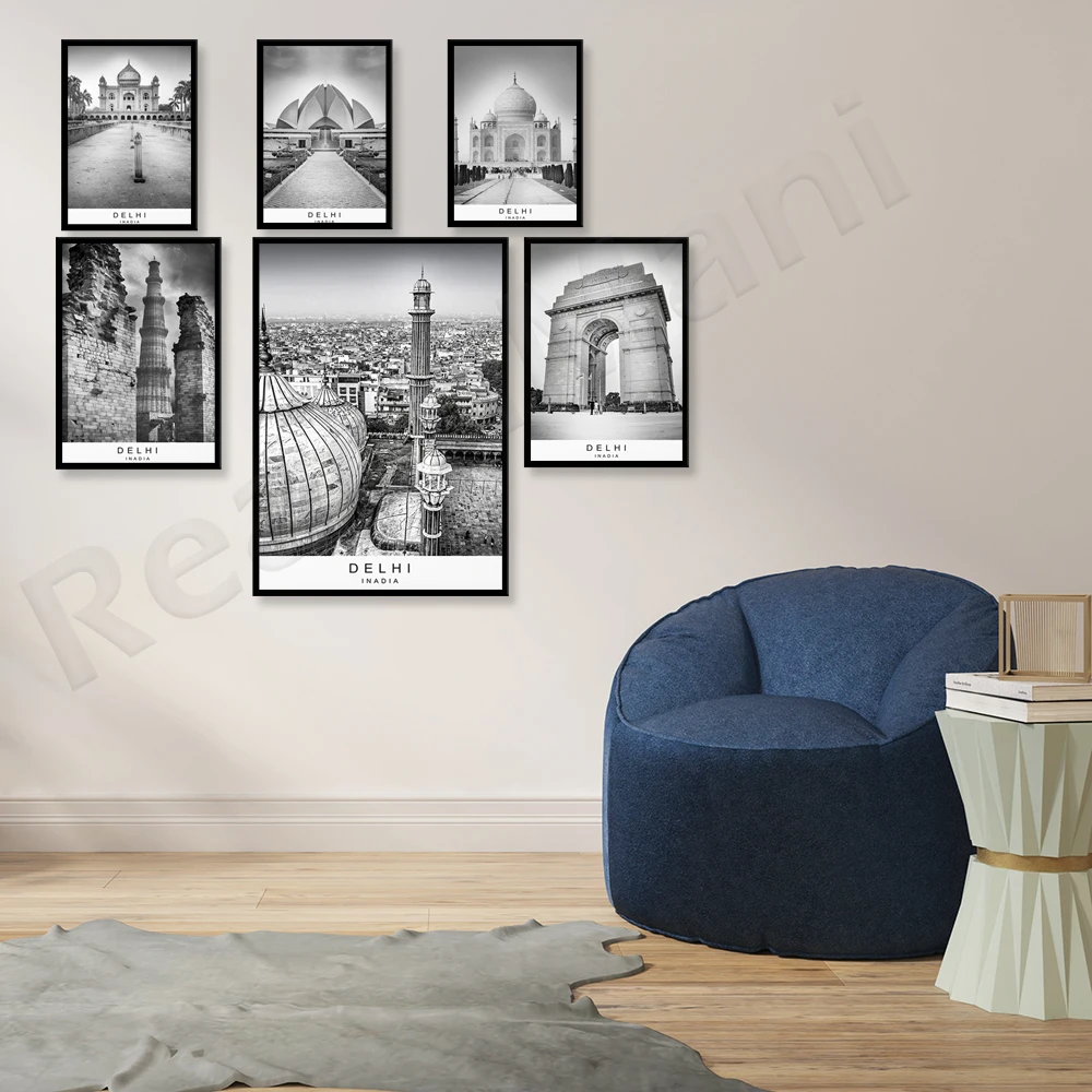Delhi city printing picture po - Home Decor Delhi avaliação e preço