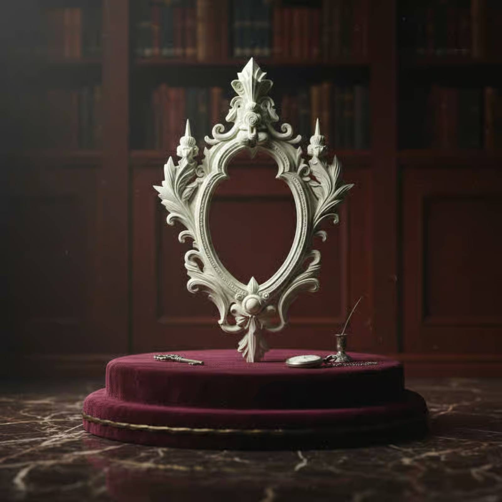 Medieval Picture Frame Scrollw - Home Decor Vintage avaliação e preço