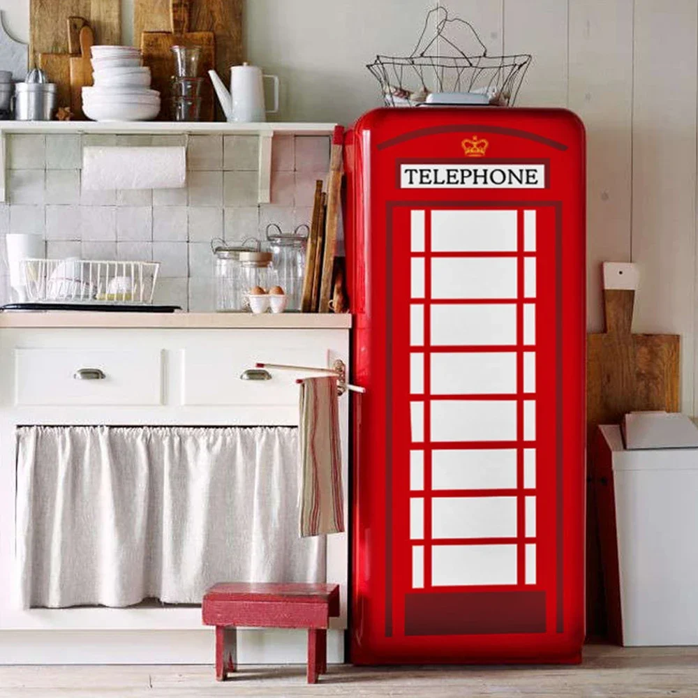 Retro Graffiti Fridge Door Mur - Home Decor On Sale avaliação e preço