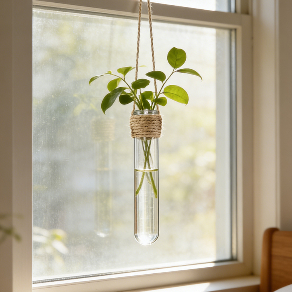 Hydroponic Flower Vase Wall-Mo - Woven Wall Basket avaliação e preço