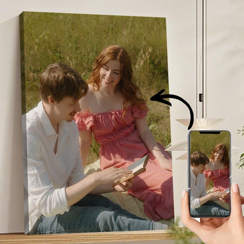 1 Pc Customized Photo Canvas w - Home Decor Frames avaliação e preço
