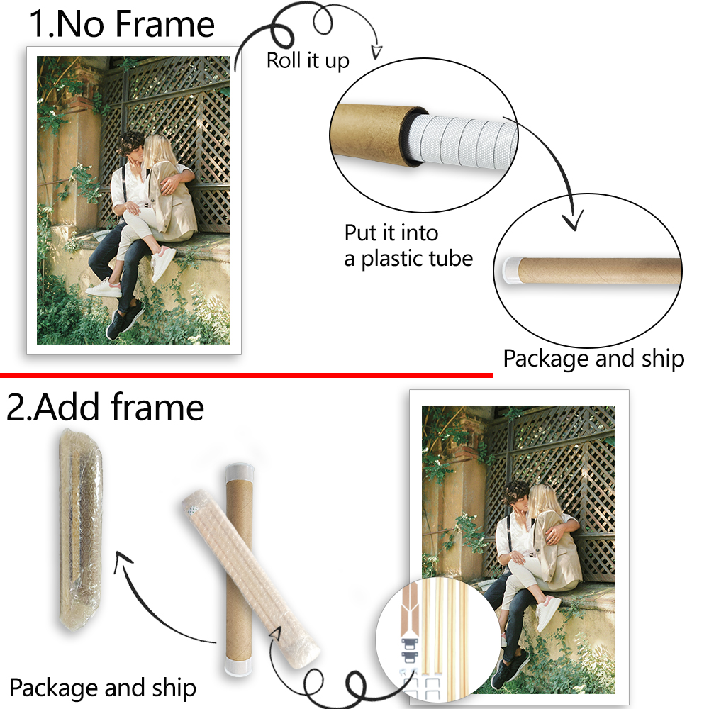 1 Pc Customized Photo Canvas w - Home Decor Frames avaliação e preço