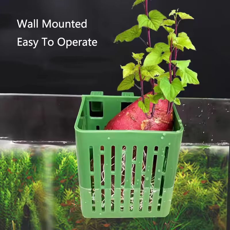 Fish Tank Water Grass Cup Aqua - Woven Wall Basket avaliação e preço