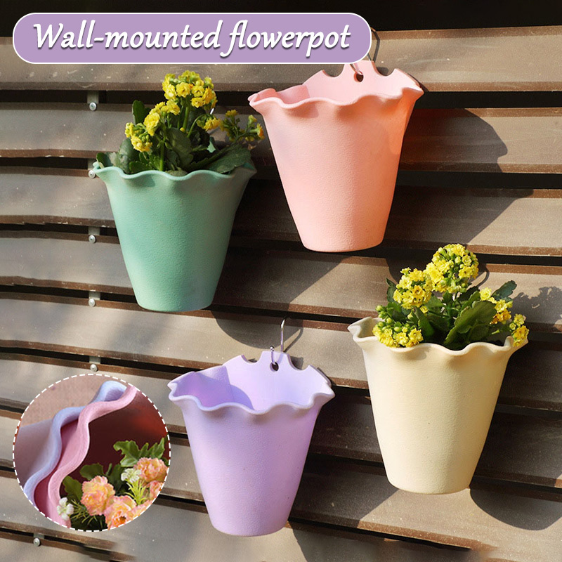 Flower Pot Wall-mounted Plasti - Woven Wall Basket avaliação e preço