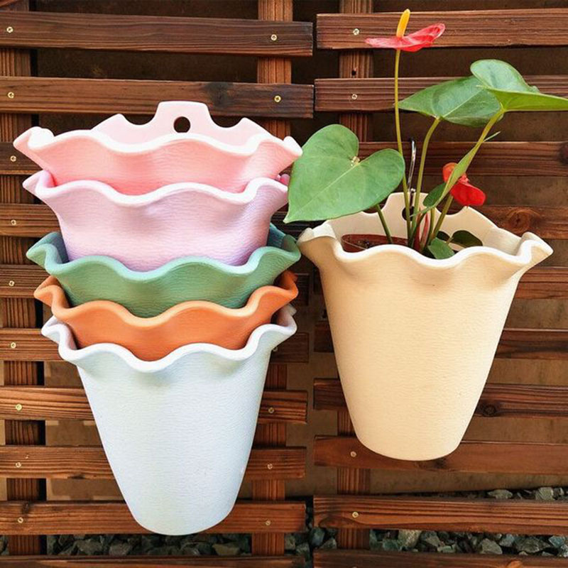 Flower Pot Wall-mounted Plasti - Woven Wall Basket avaliação e preço