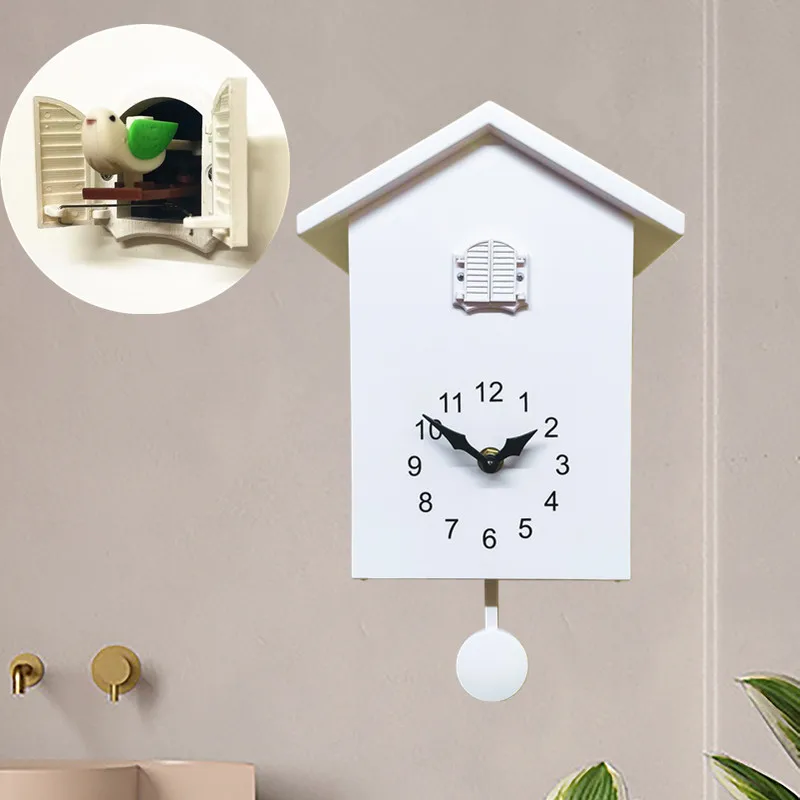 Creative Cuckoo Clock Silent C - Home Decor Living Room Ideas avaliação e preço