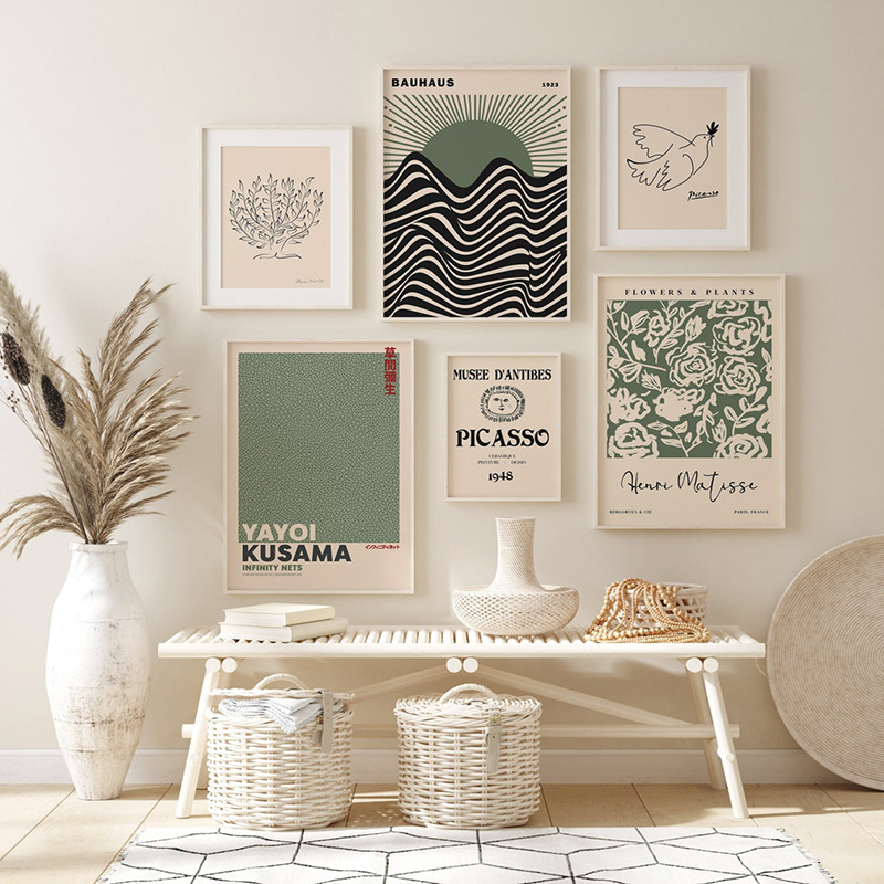 Henri Matisse Picasso Posters  - Home Decor Japandi avaliação e preço