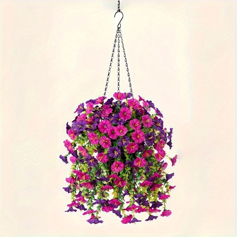1Pcs Artificial Flowers 75CM H - Woven Wall Basket avaliação e preço