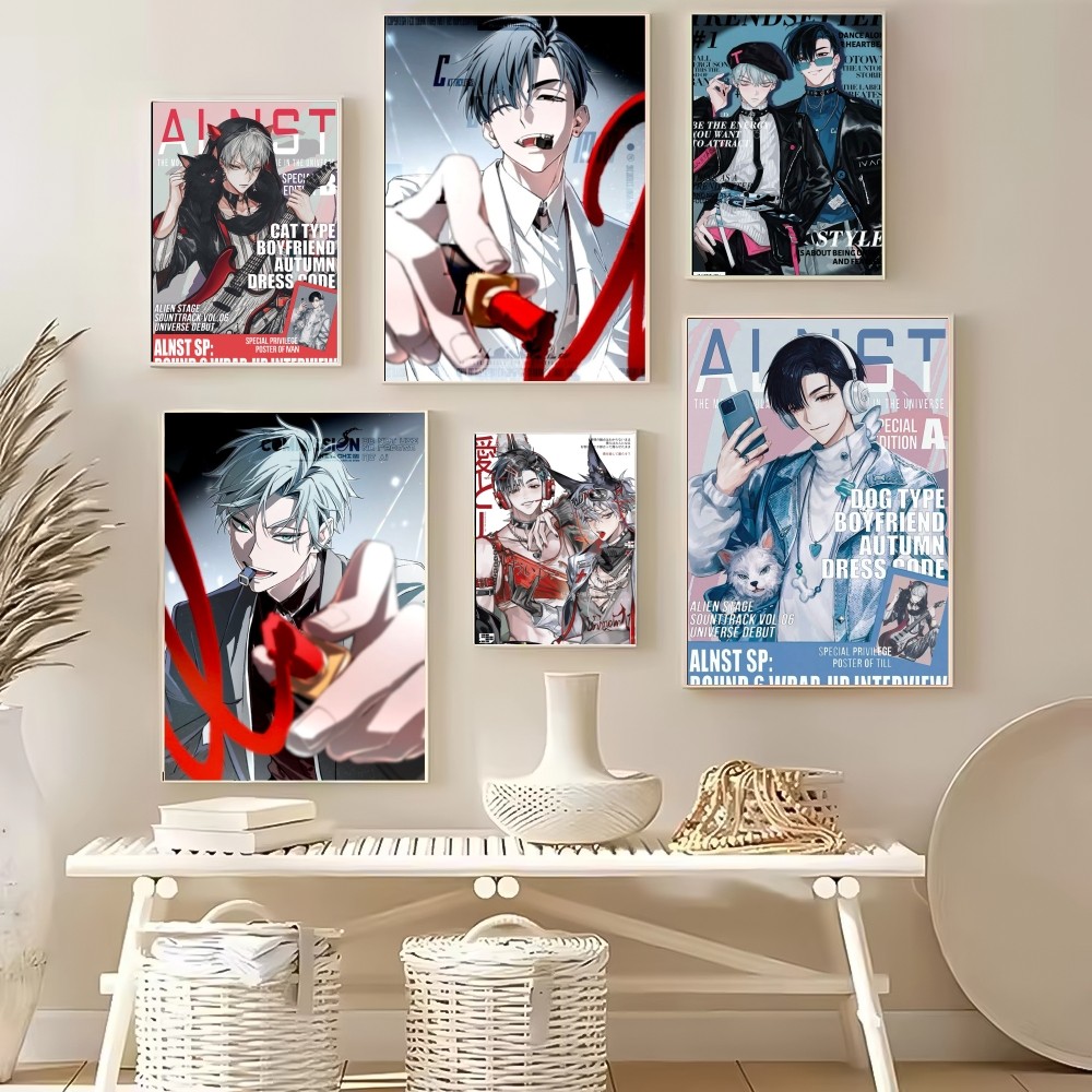 Anime A-Alien Stage Ivan Till  - Home Decor Living Room Ideas avaliação e preço