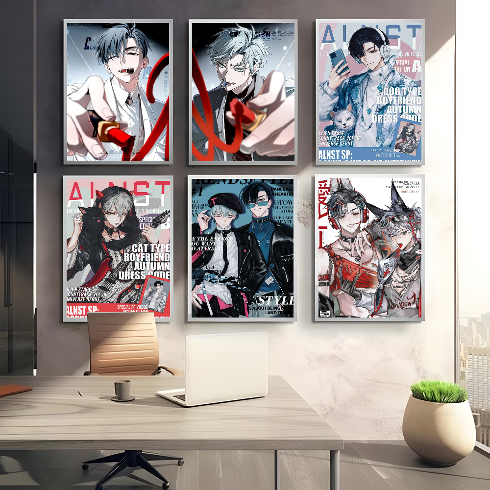 Anime A-Alien Stage Ivan Till  - Home Decor Living Room Ideas avaliação e preço