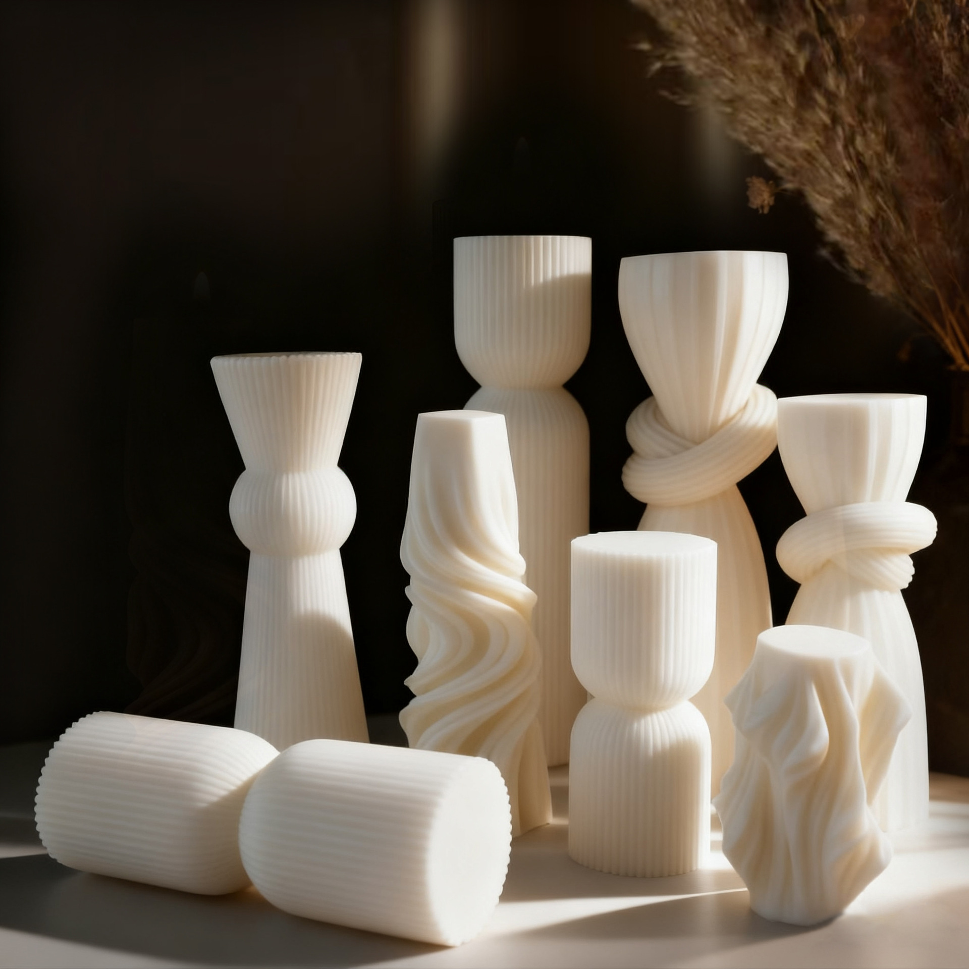 Nordic Minimalist White Scente - Home Decor Japandi avaliação e preço