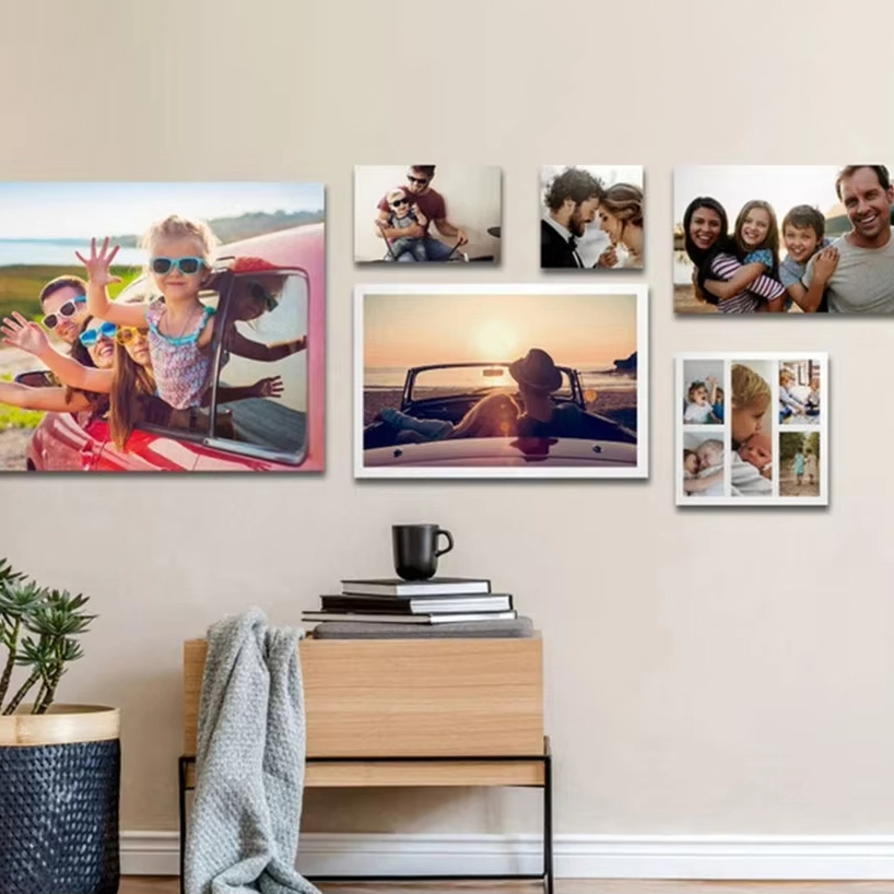 Custom Frameless Photo Canvas  - Home Decor Ideas avaliação e preço